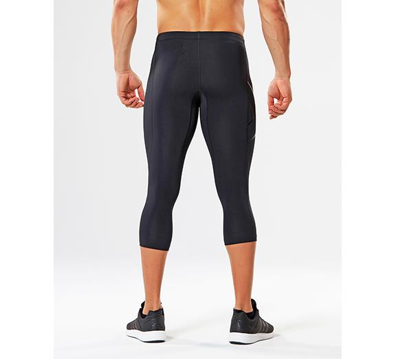 2XU Men's 3/4 Compression Tights  - MA1942B (BLK/NRO)