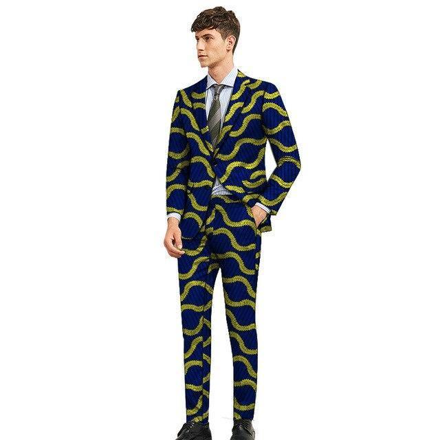 African Print Suit