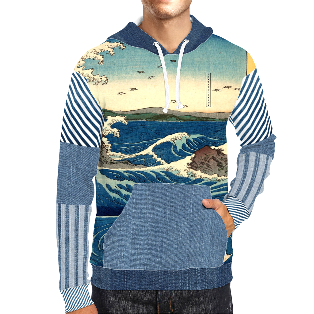 All-Over Print Pullover Hoodies