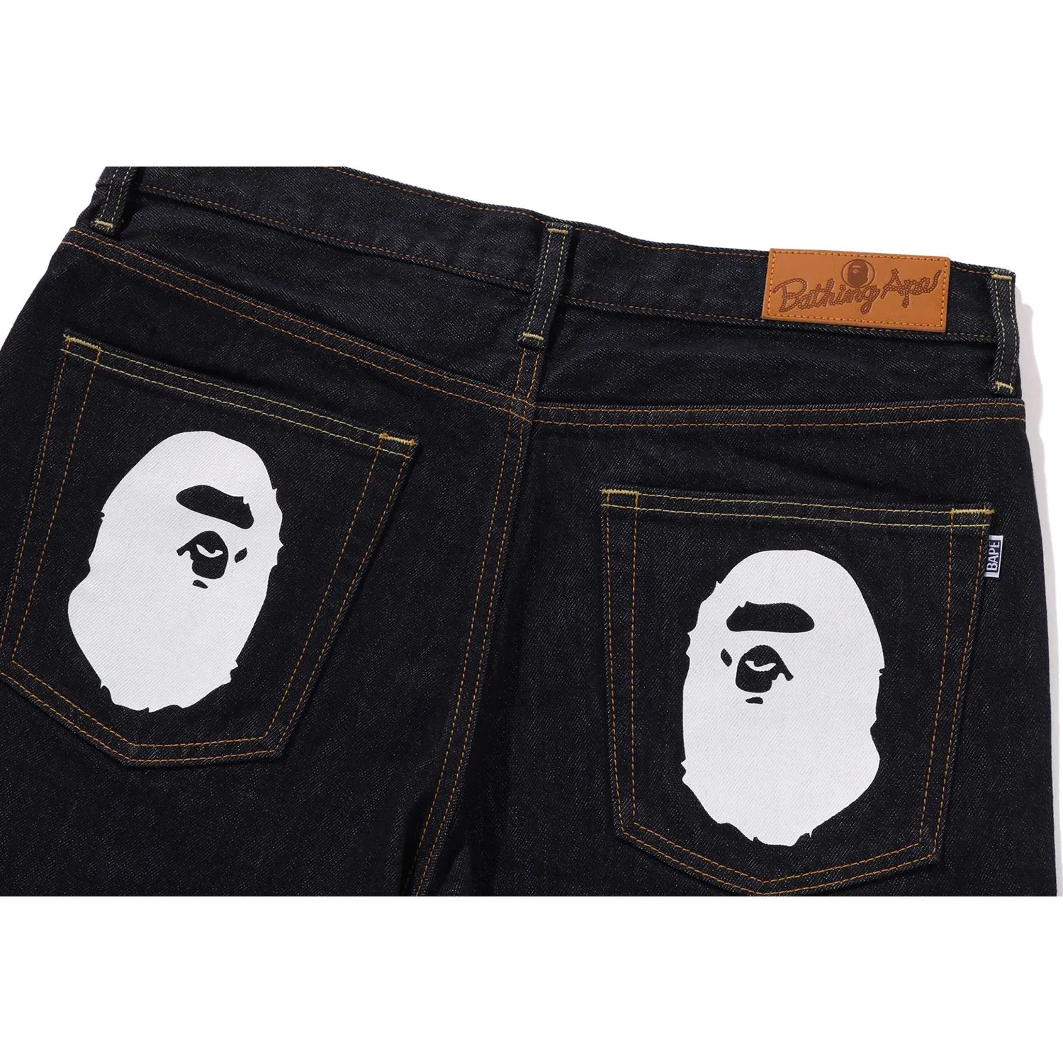 APE HEAD DENIM PANTS REGULAR FIT MENS