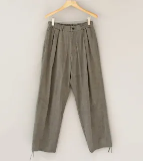 Aton 'Parachute Pants' (Sumi Kyoto Tsurizome Cotton)