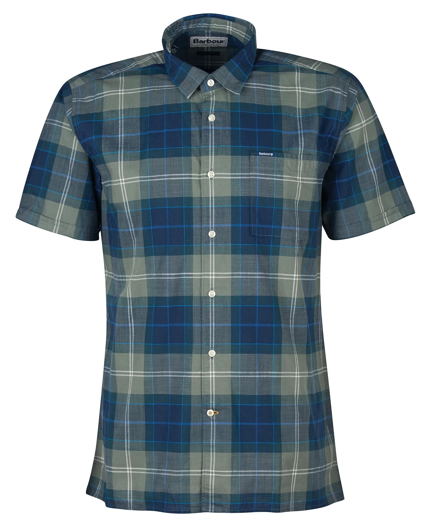 Barbour Mens Gordon Short Sleeved Tartan Check Shirt