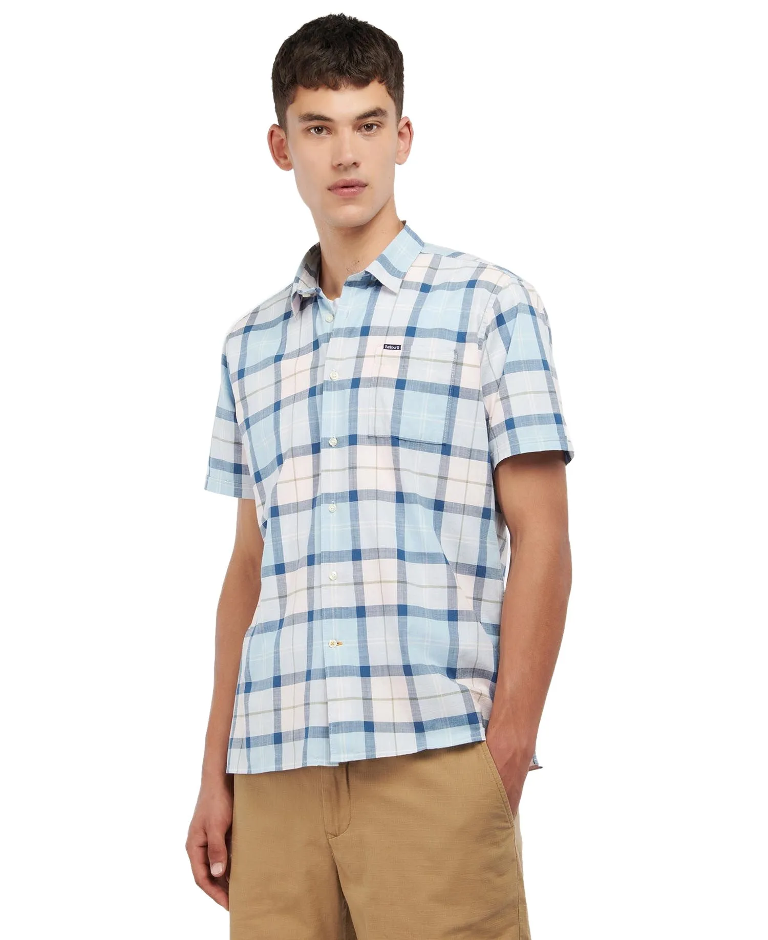 Barbour Mens Gordon Short Sleeved Tartan Check Shirt