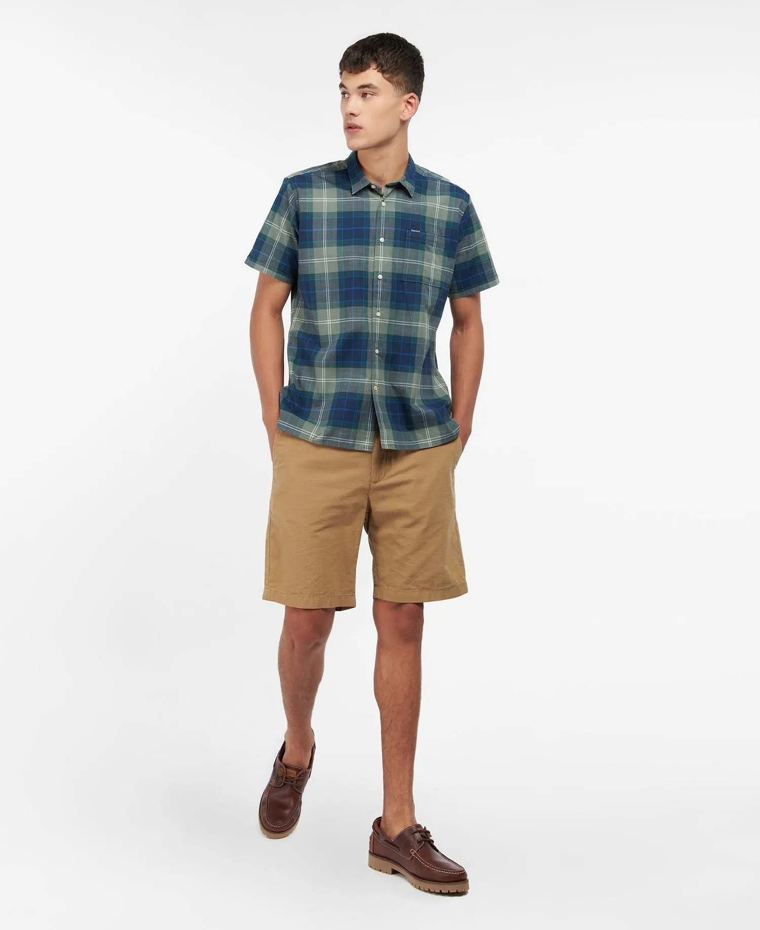 Barbour Mens Gordon Short Sleeved Tartan Check Shirt