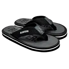 Black Cross Styled Comfy Flip Flop