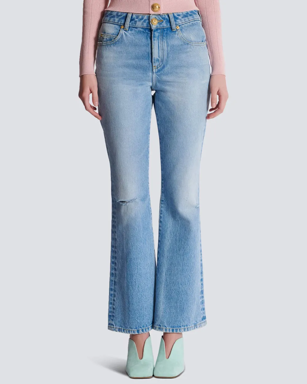 Bleu Flare Jean in Light Wash