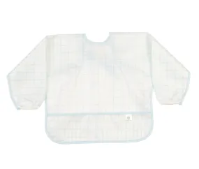 Blue and Green Windowpane Cover Everything Bib