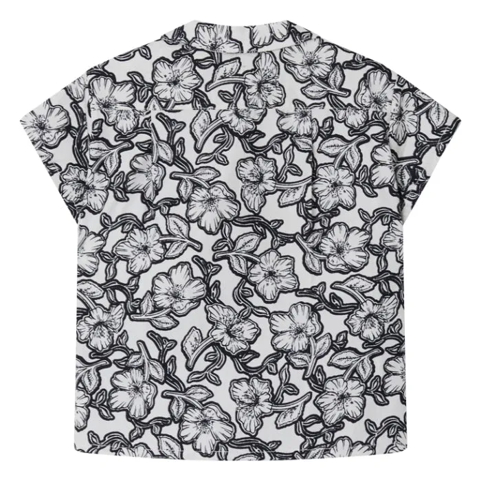 Bonpoint Baby Gerald Shirt Black Floral