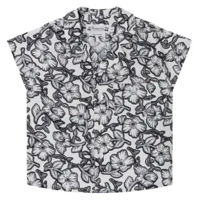 Bonpoint Baby Gerald Shirt Black Floral