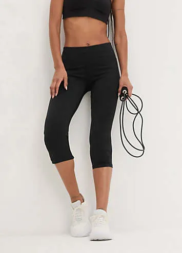 bonprix Cropped Sporty Leggings | Grattan