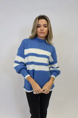 CARLEN STRIPED SWEATER