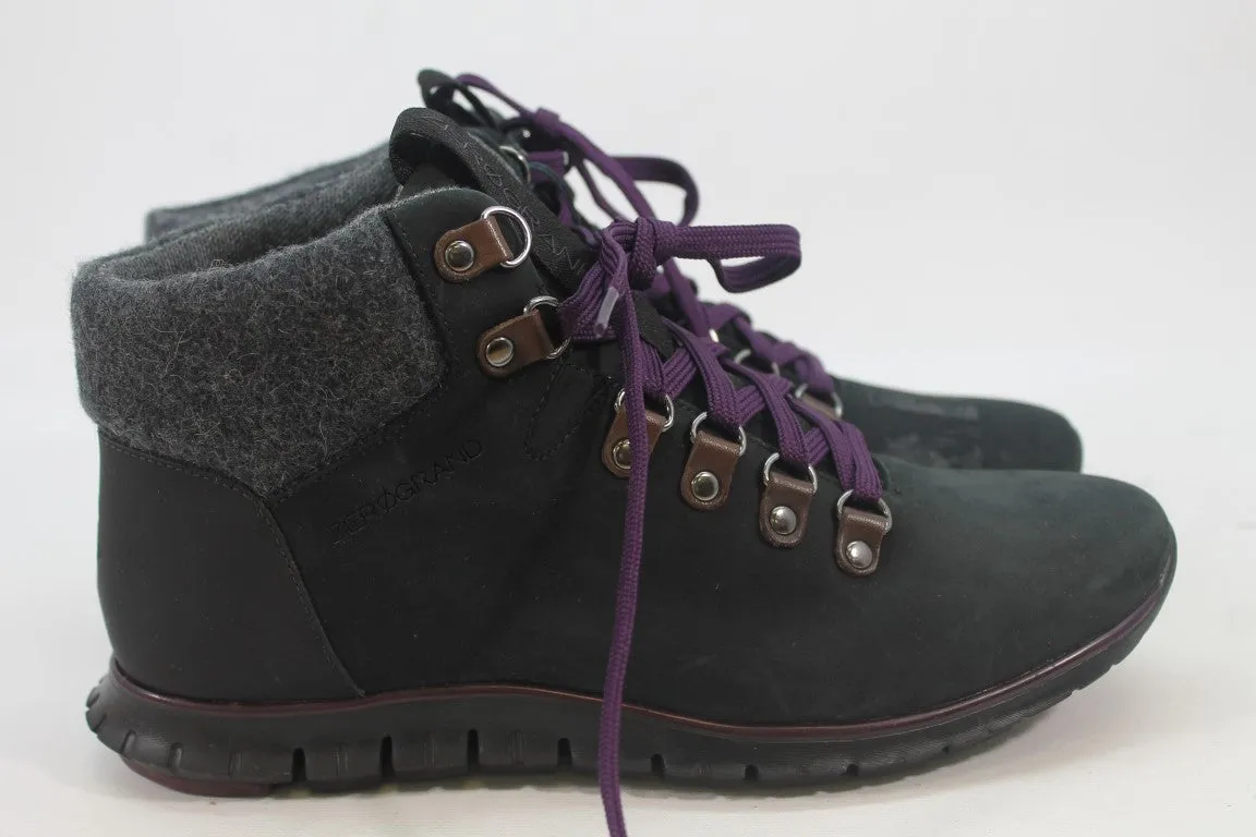 Cole Haan Zerogrand Hiker Women's Black Boots 7M(ZAP11309)