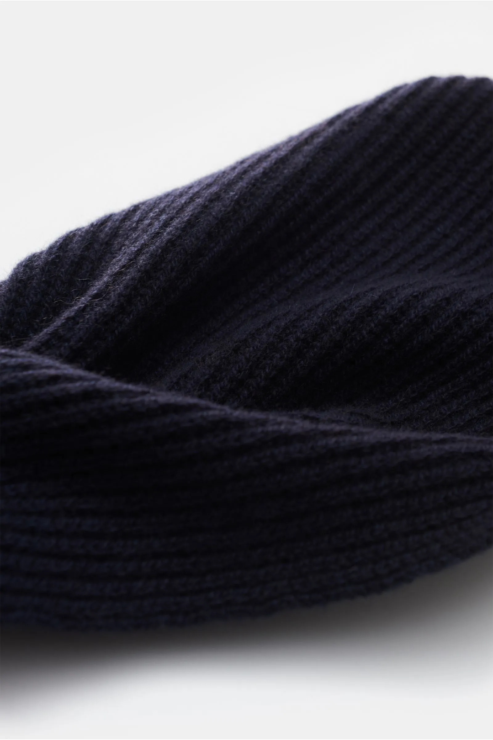 CRUCIANI cashmere scarf navy