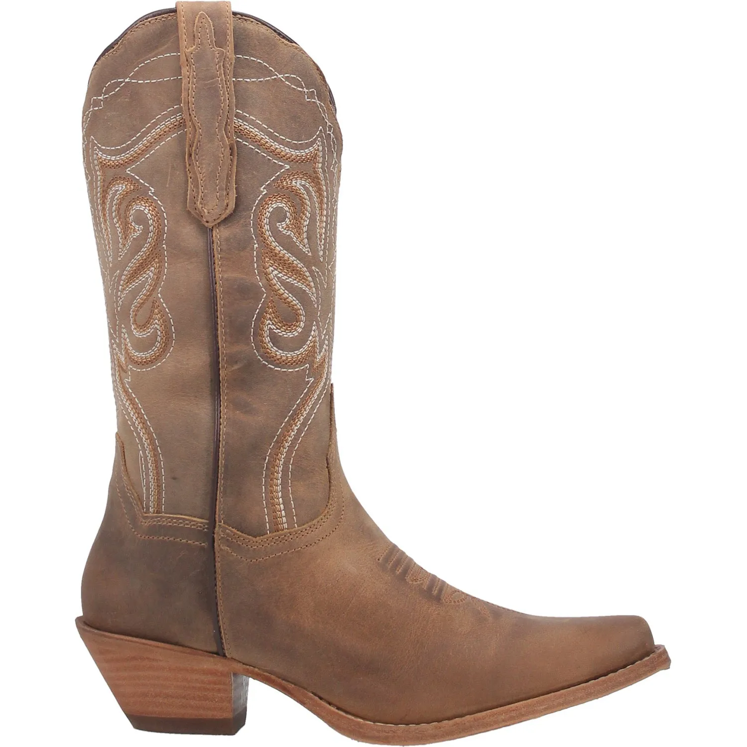 Dan Post Womens Karmel Cowboy Boots Leather Tan