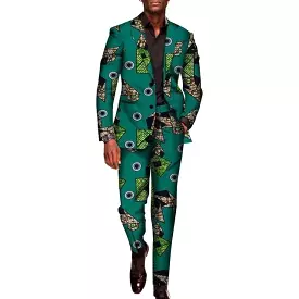 Elegant African Two Piece Suit