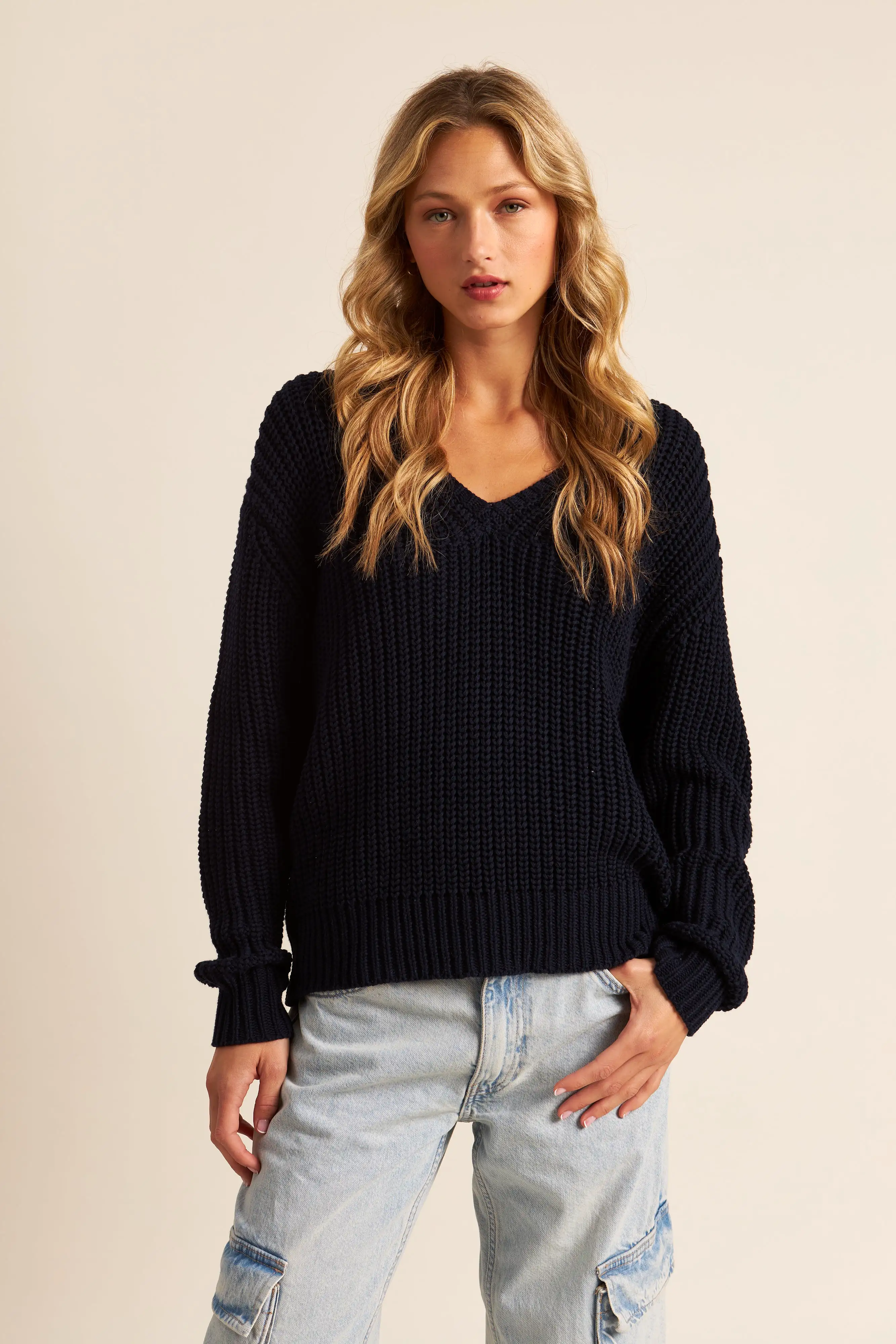 ELLIOTT SWEATER (ADMIRAL) - JOHN+JENN