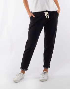 Elm - Rickety Pant - Washed BLACK Denim