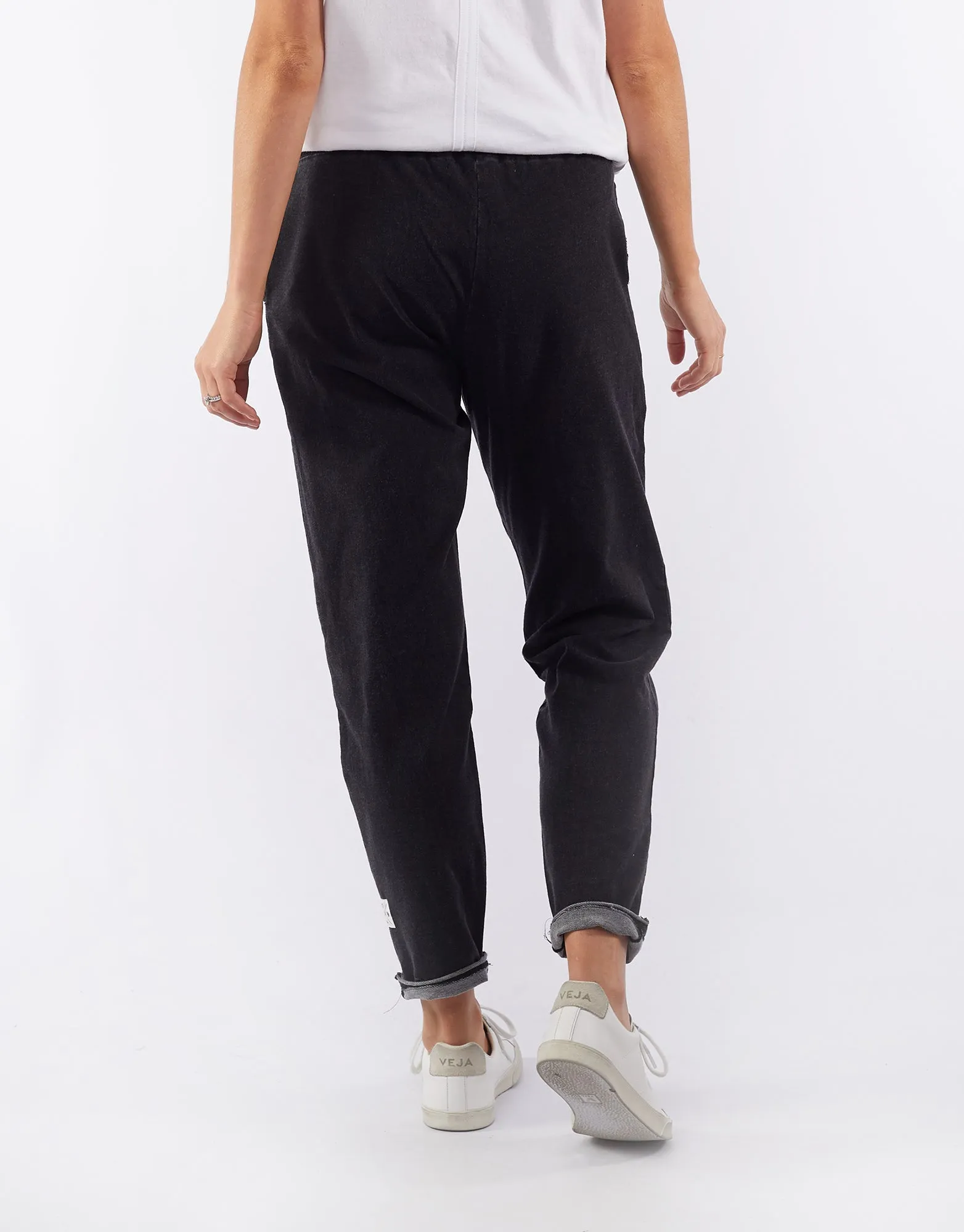 Elm - Rickety Pant - Washed BLACK Denim