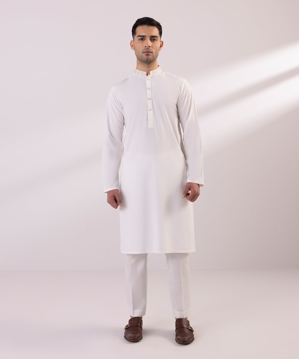 Embroidered Wash & Wear Kurta