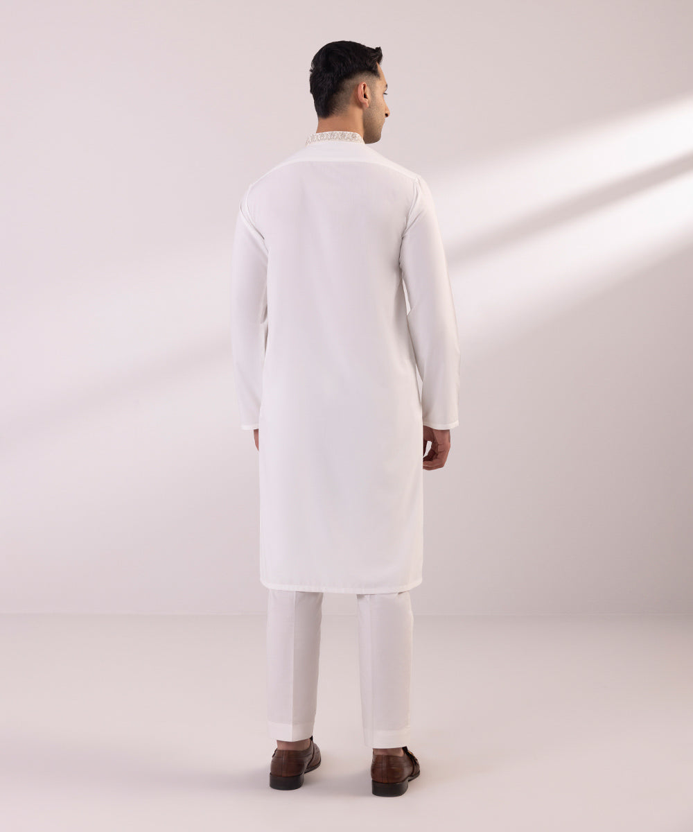 Embroidered Wash & Wear Kurta