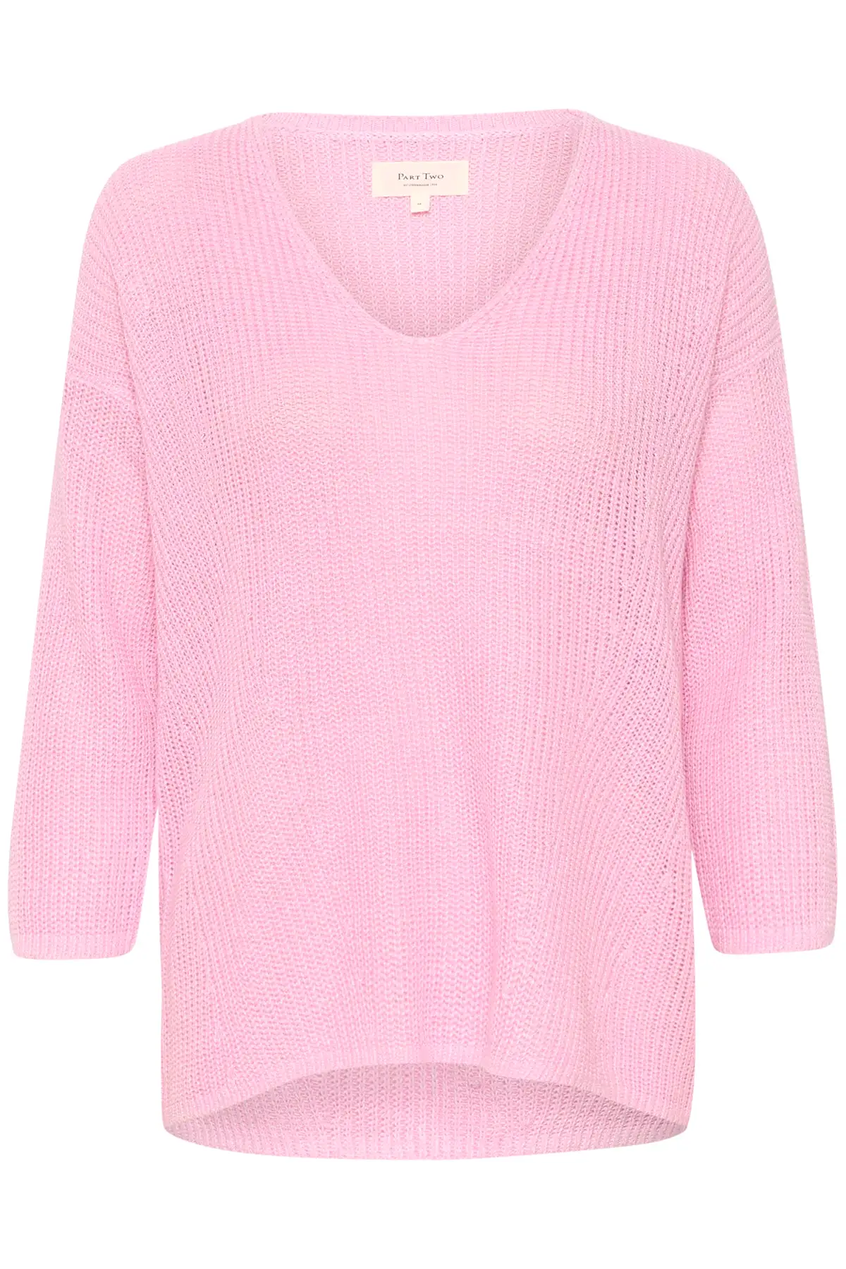 ETRONA LINEN SWEATER (PINK LAVENDER) - PART TWO