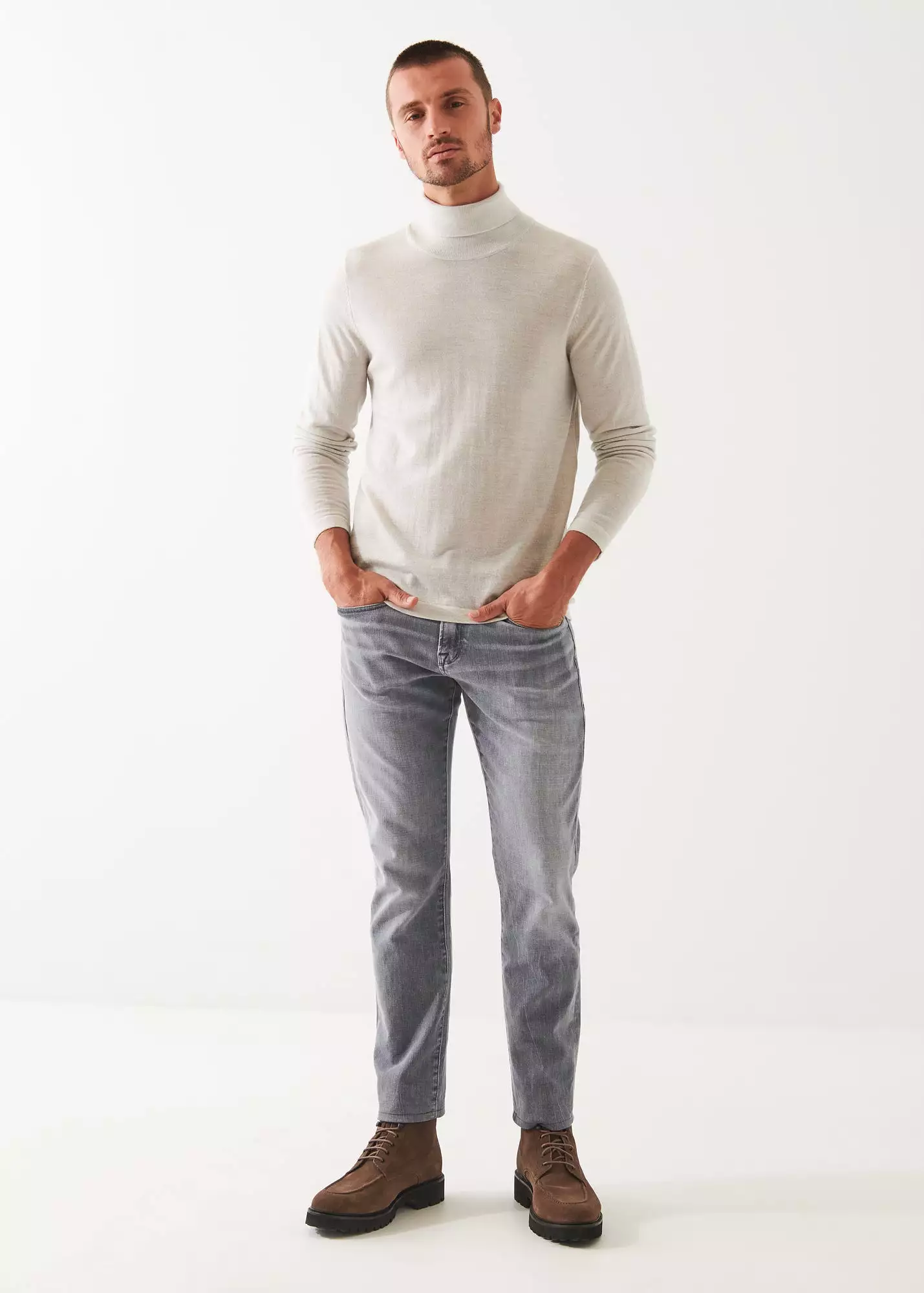 EXTRA-FINE MERINO TURTLENECK