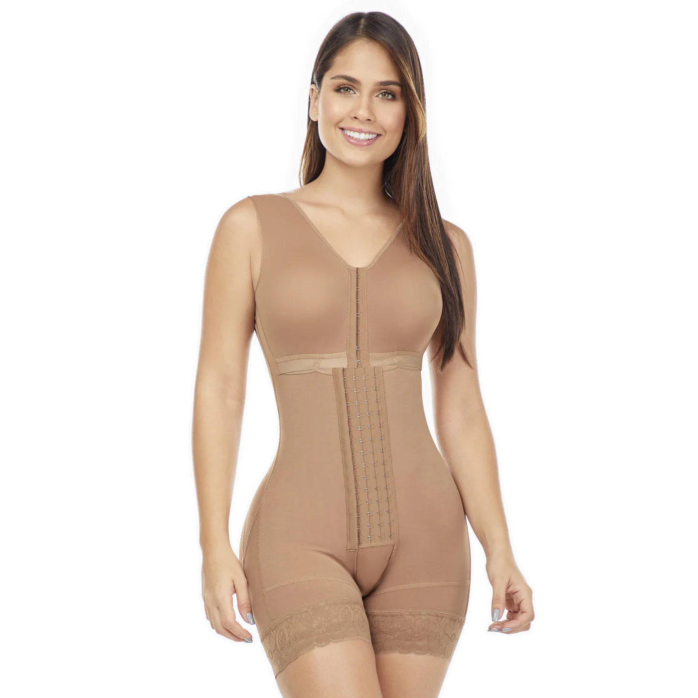 FAJAS MARIAE FQ102 | POST OP SHAPEWEAR FOR WOMEN | BRA & MID THIGH | POWERNET