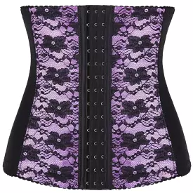 Floral Waist Trainer, Plus Size Corset