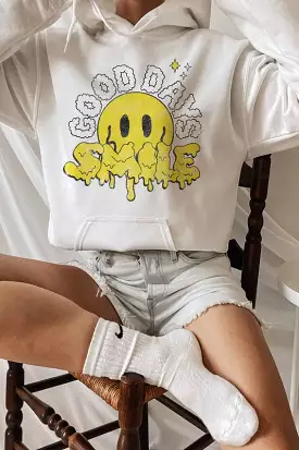 GOOD DAYS SMILE GRAPHIC HOODIE