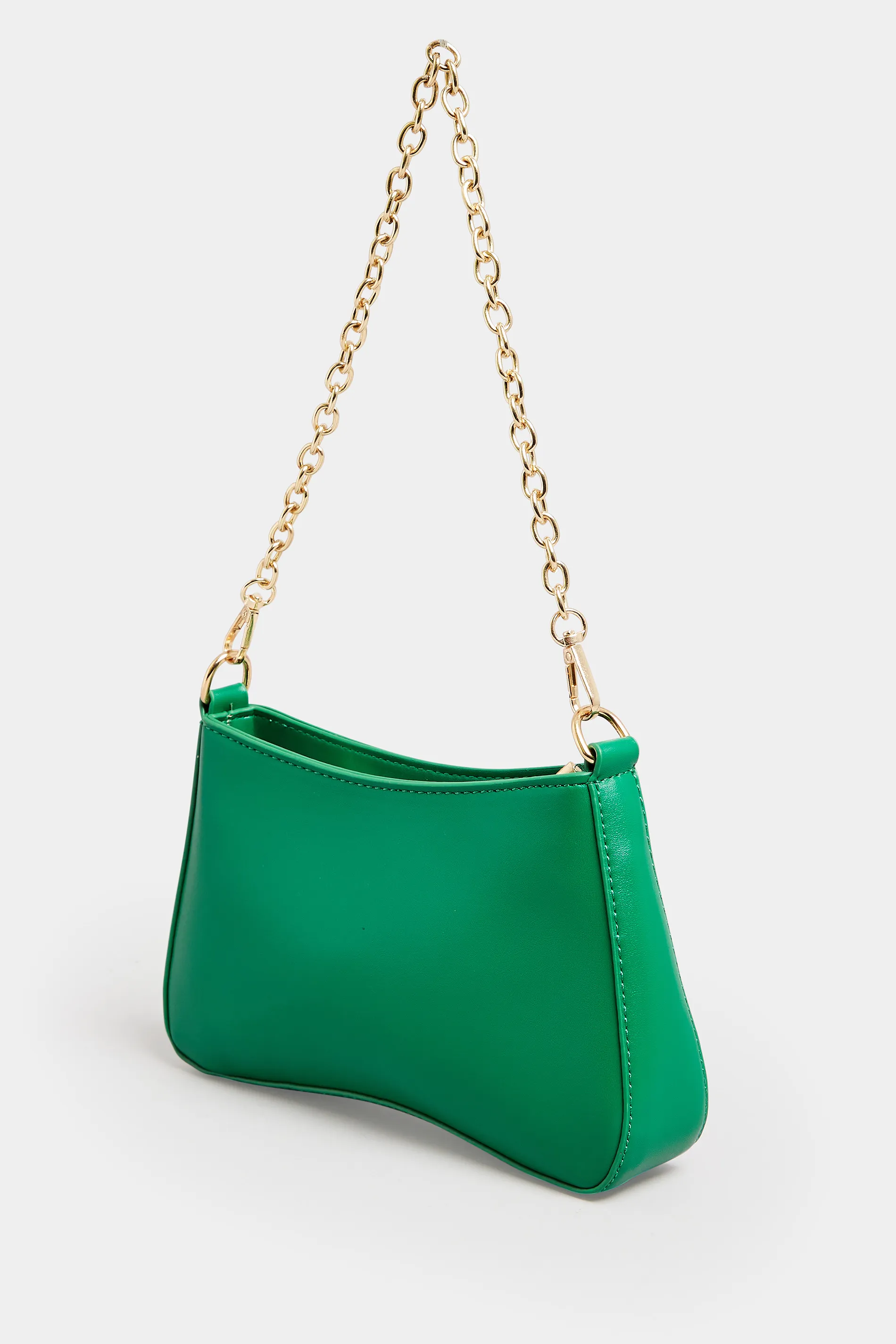 Green Detachable Chain Shoulder Bag