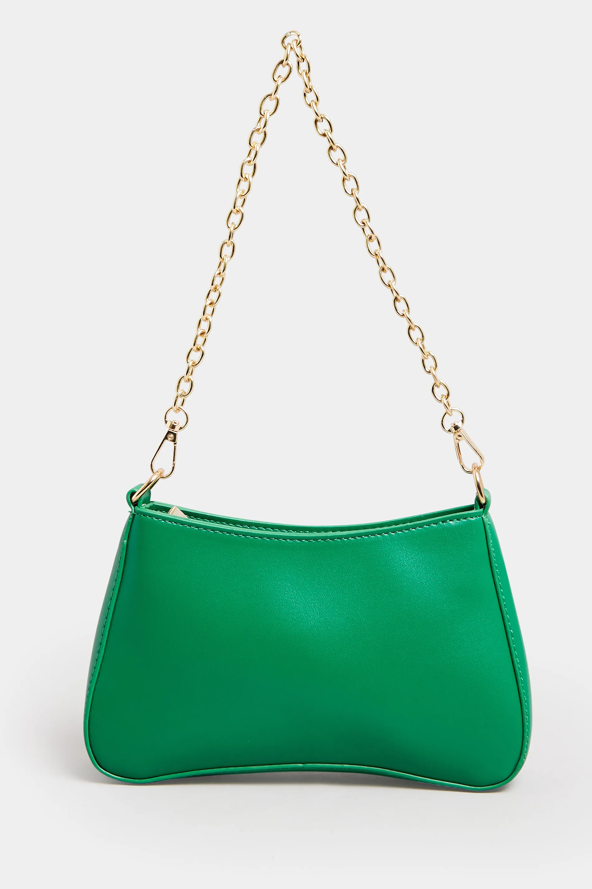 Green Detachable Chain Shoulder Bag