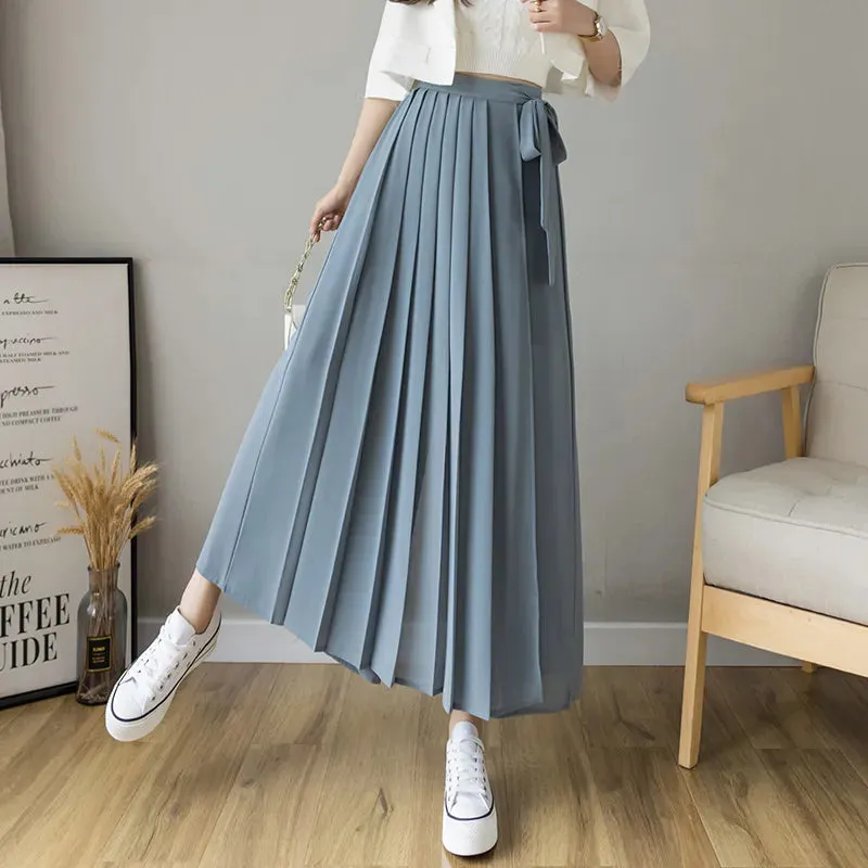 High Waist Pants Hakama Casual Wide Leg