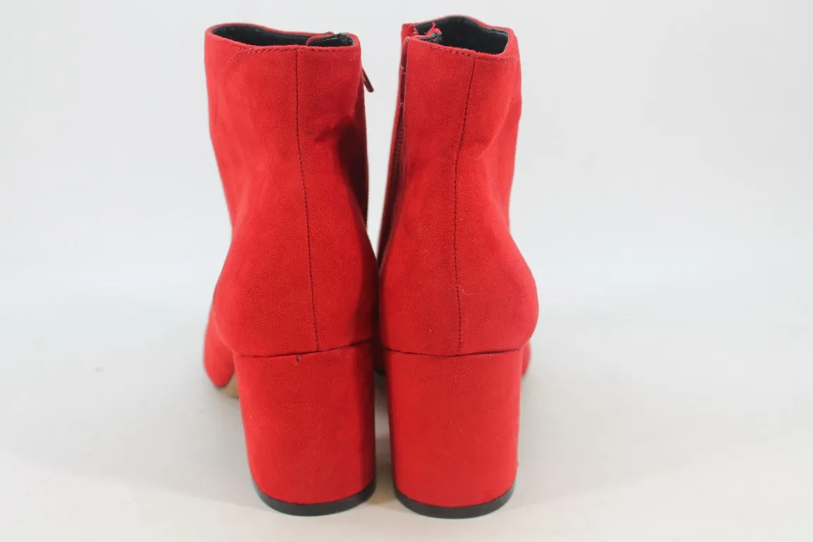 INC Floriann Women's Red Boots 8M(ZAP11294)