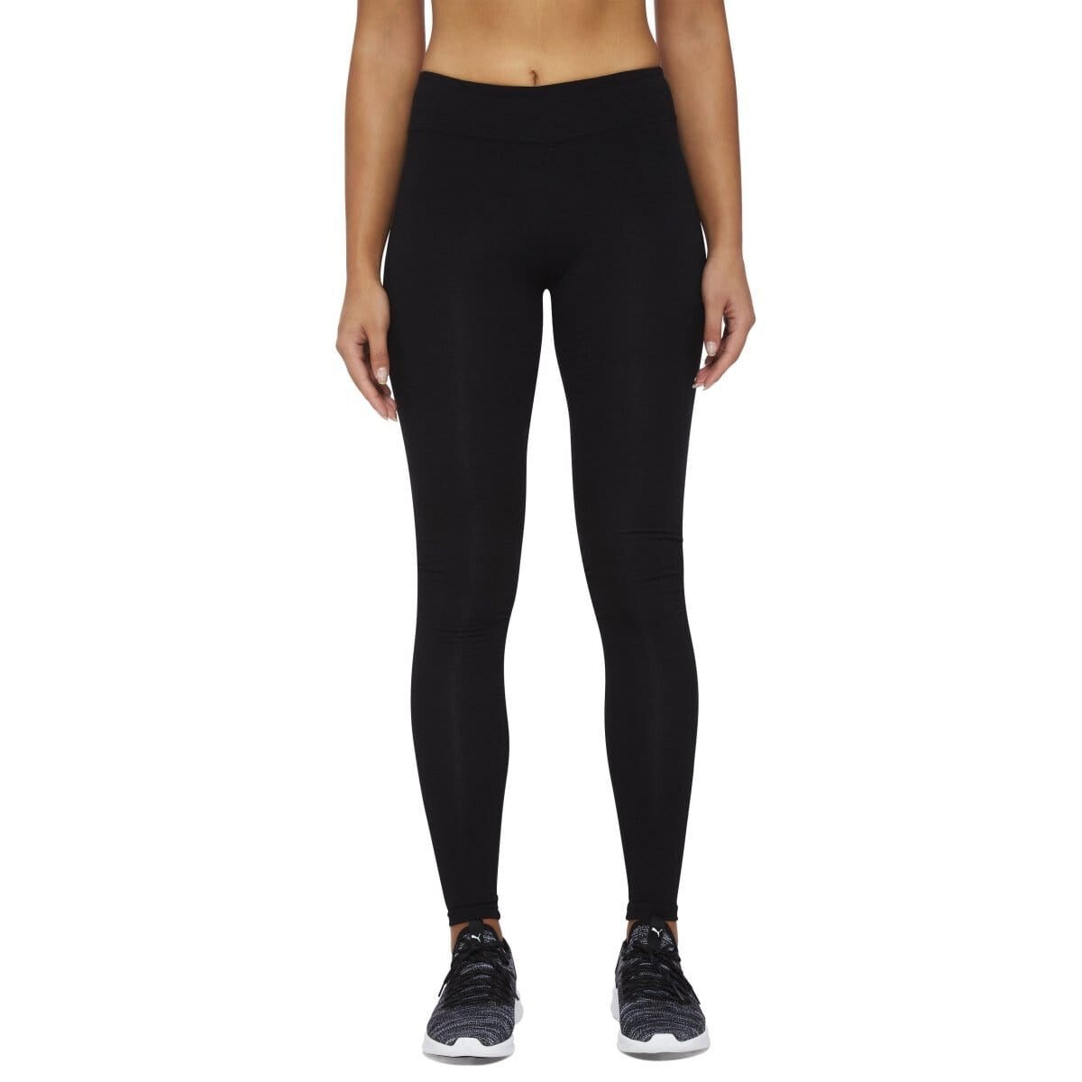 INSPORT WOMEN'S ESSENTIAL FULL LENGTH BLACK TIGHTS