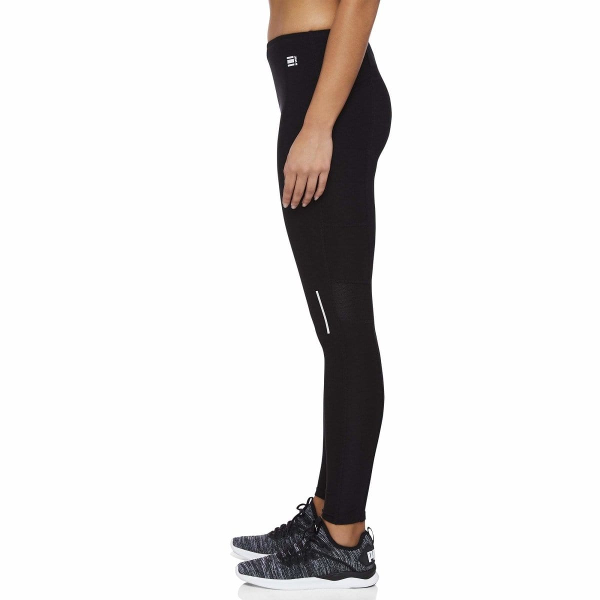 INSPORT WOMEN'S PERFORMANCE FULL LENGTH BLACK TIGHTS