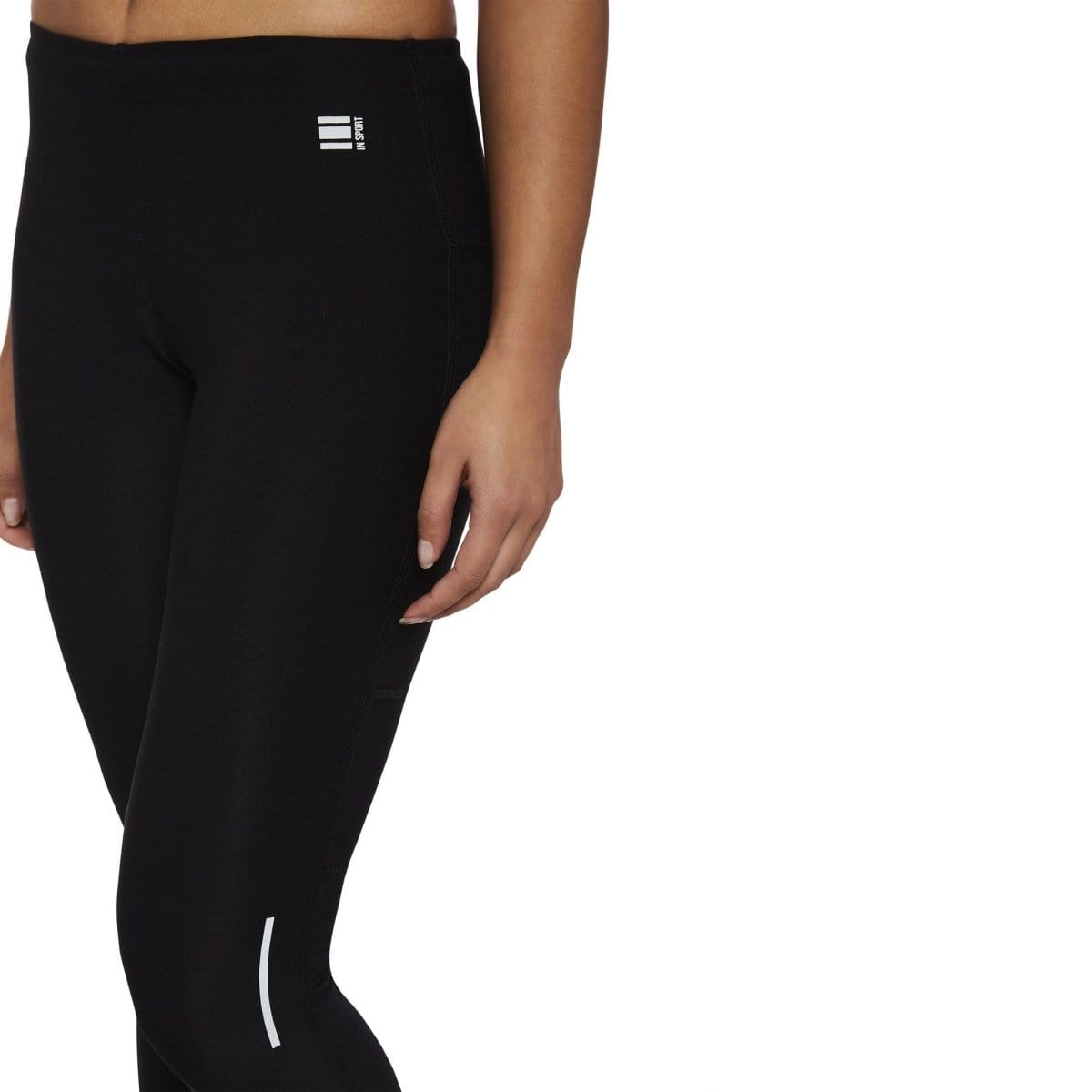 INSPORT WOMEN'S PERFORMANCE FULL LENGTH BLACK TIGHTS