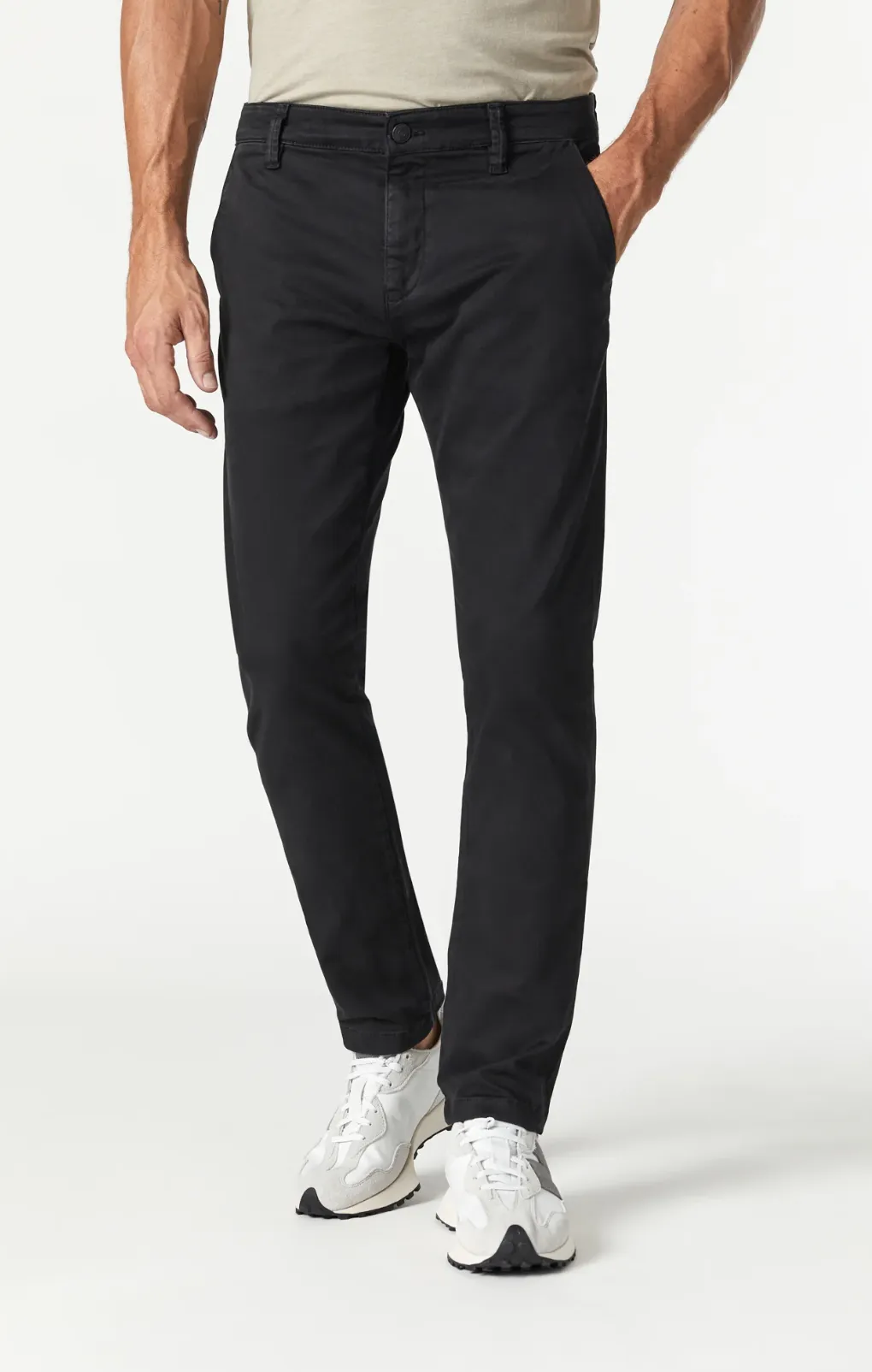 JOHNNY BLACK SATEEN TWILL