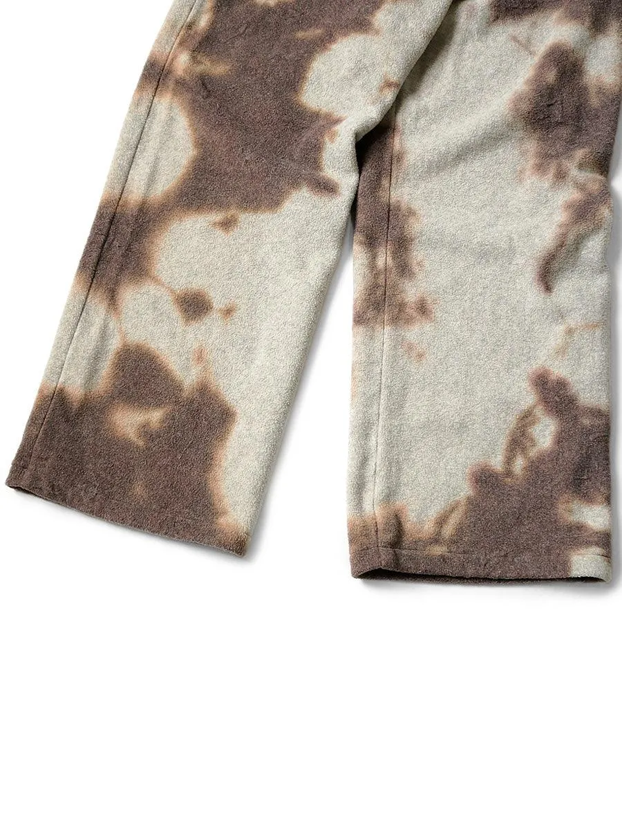 Kapital Reverse fleece tie dye easy pants