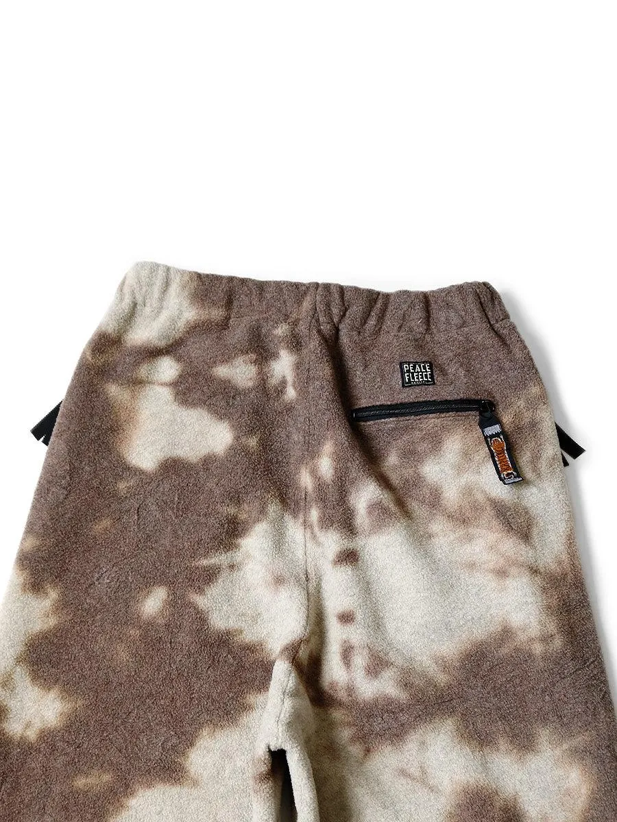 Kapital Reverse fleece tie dye easy pants