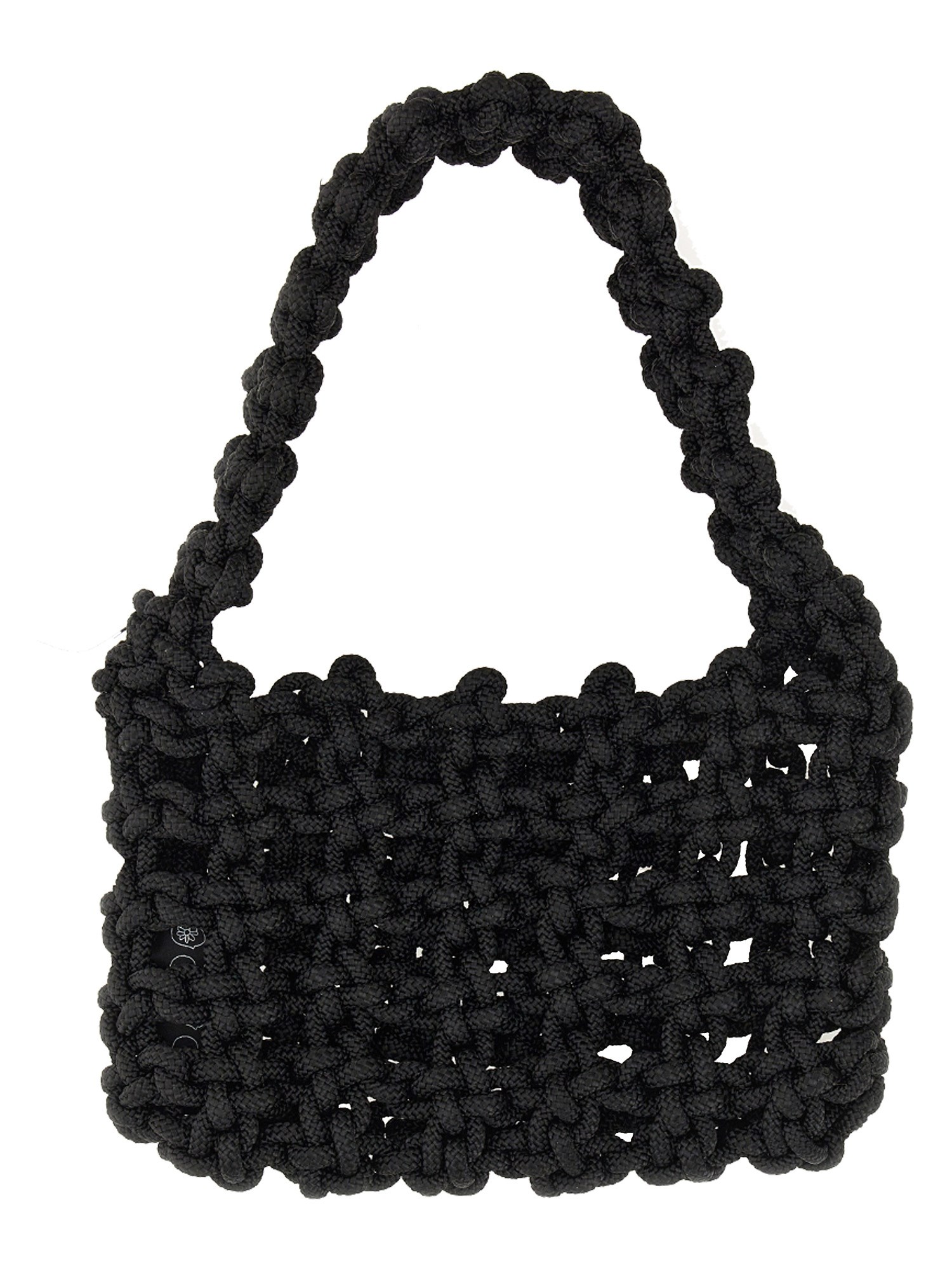 KARA    KNOT NYLON SHOULDER BAG