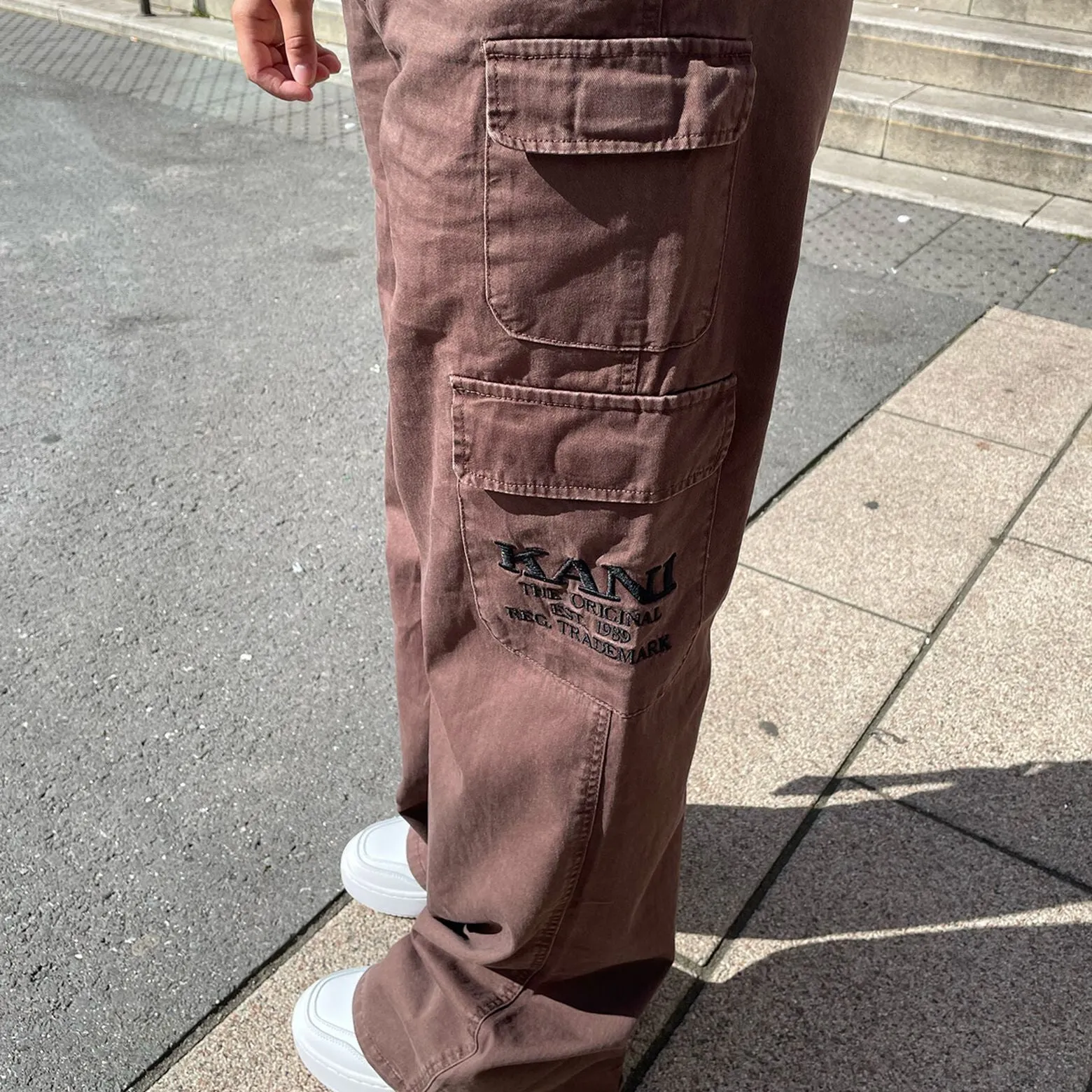 Karl Kani Retro Washed Cargo Pants (Woman)