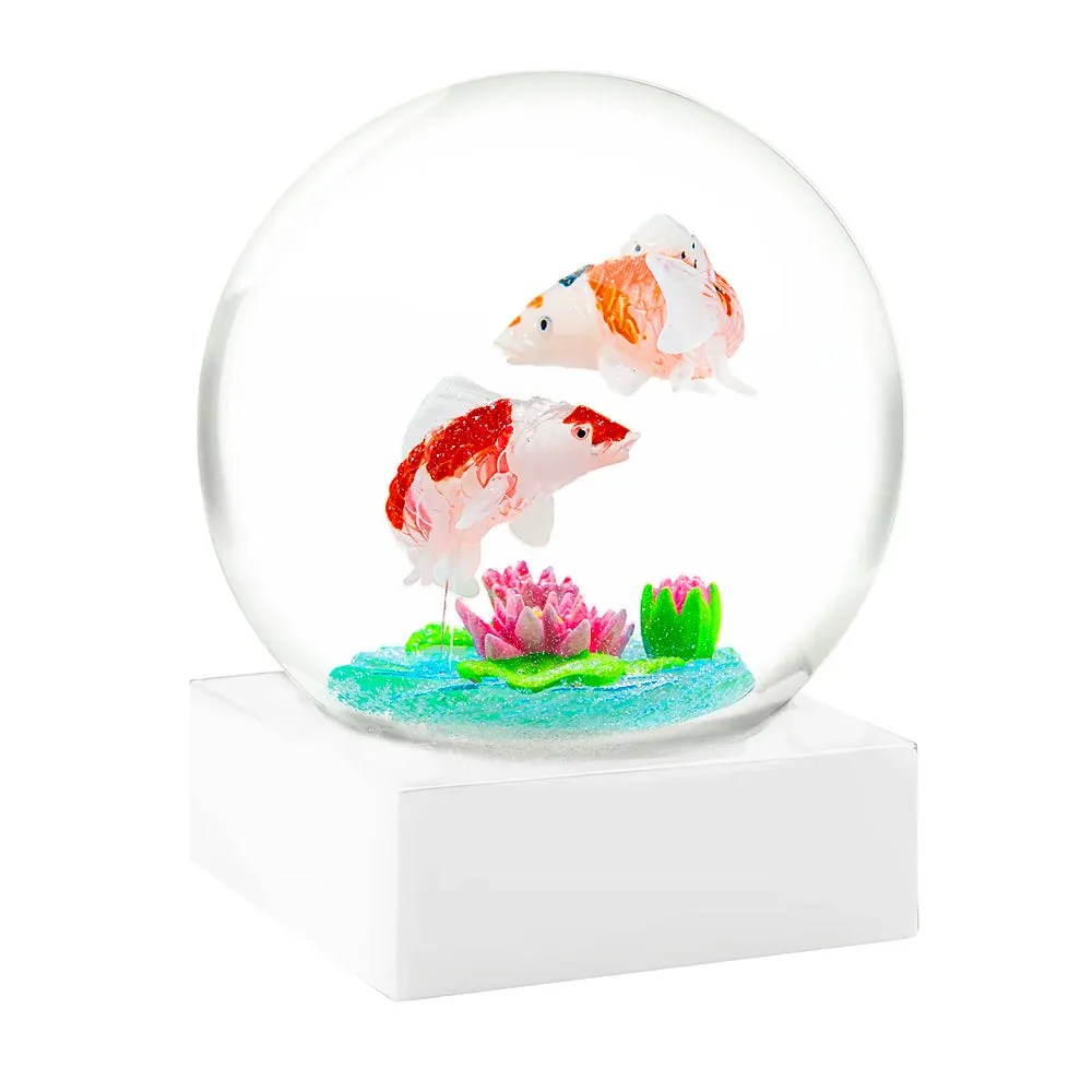 Koi Snow Globe