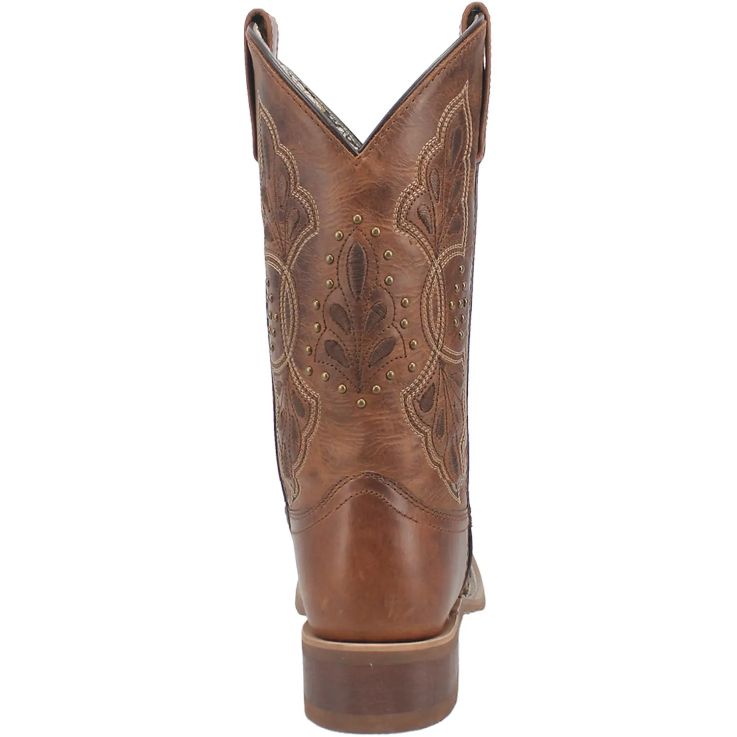 Laredo Womens Dionne Camel Leather Cowboy Boots