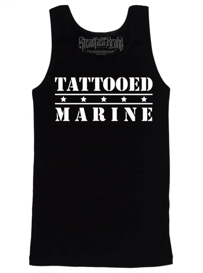 Men's Tattooed Marine Tank