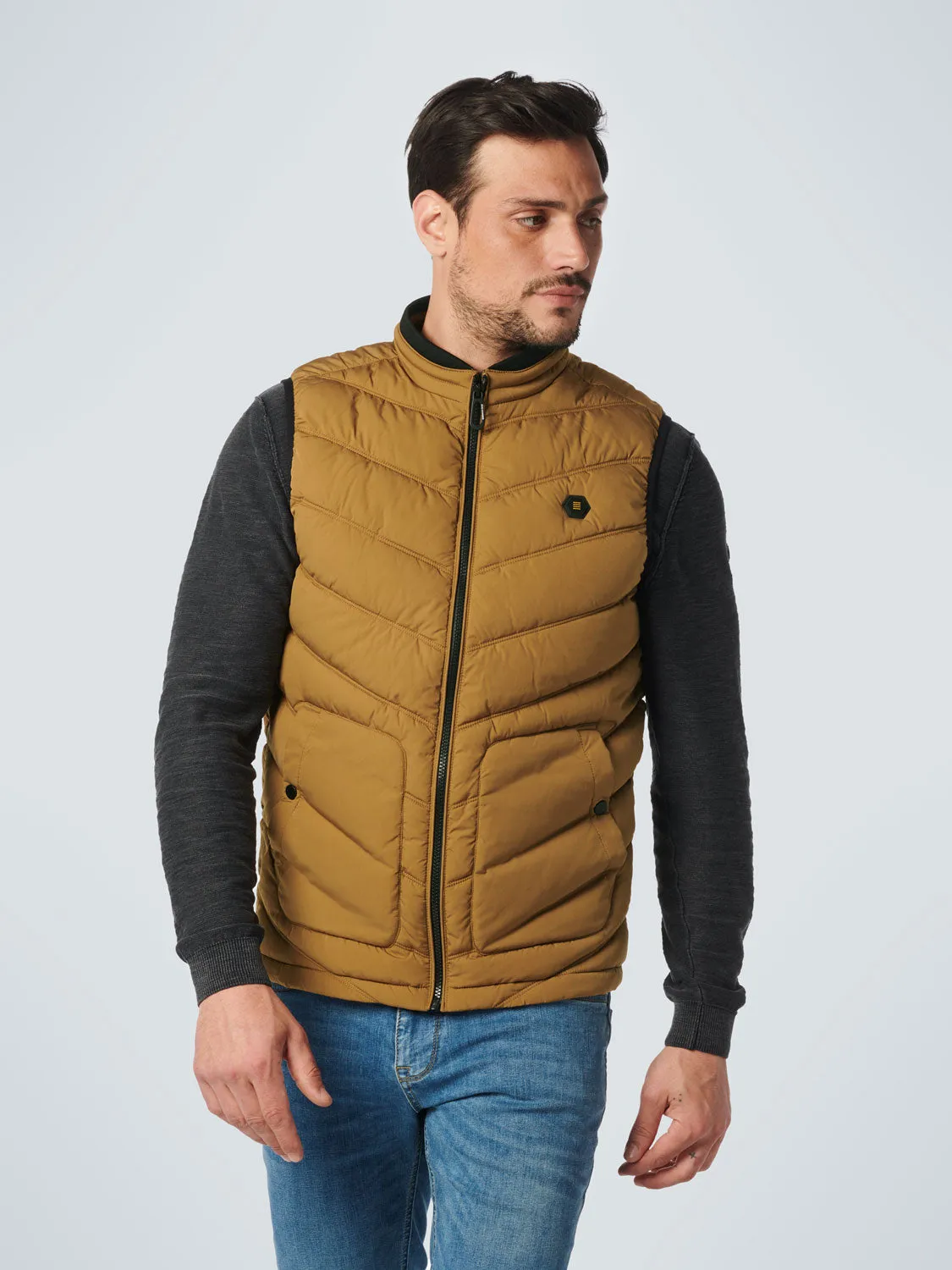 No Excess - Padded Bodywarmer - Moss or Green