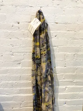 Noir Jean Jaune Scarf