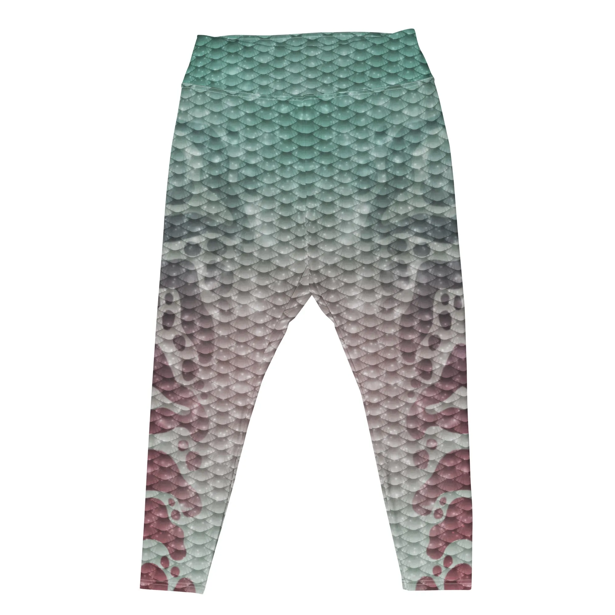 Ocean Mystery Plus Size Merfolk Leggings