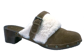 Polo Ralph Lauren Girls •Cable Steps• Fleece Lined Clog