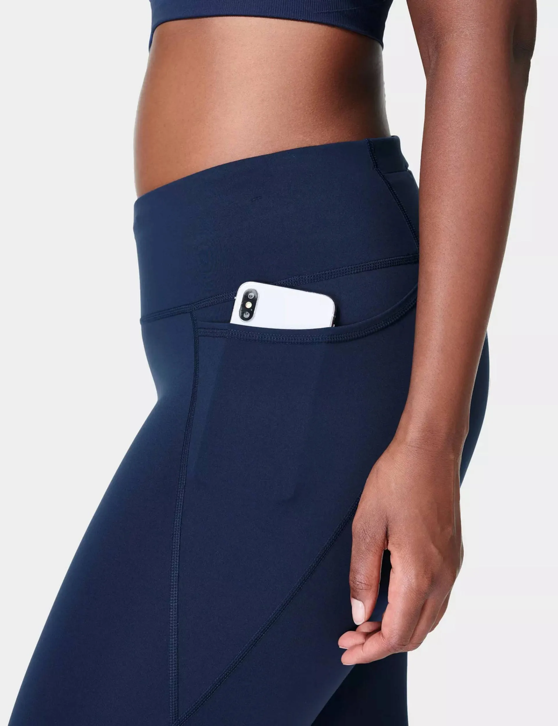 Power Gym Leggings - Navy Blue