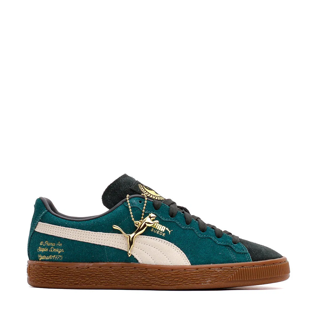 Puma Men x STAPLE Suede G Malachite Snow 393542-01